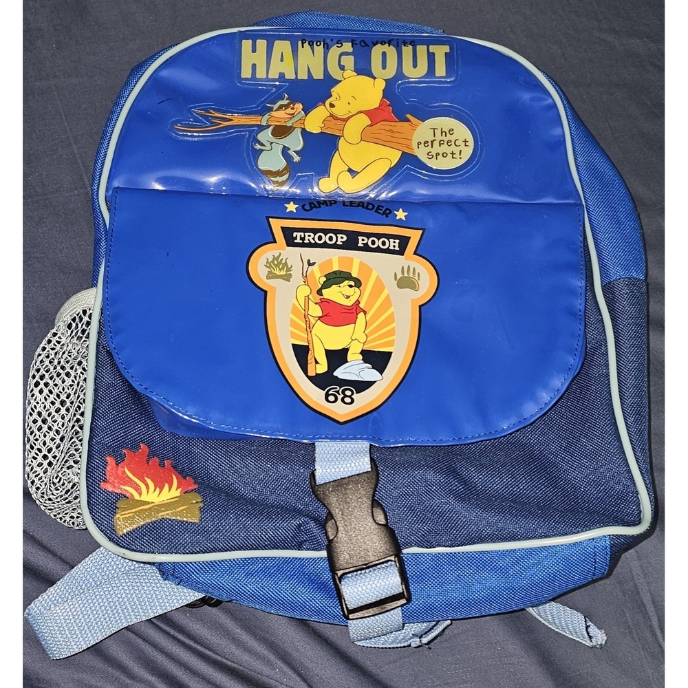 Kids Winnie The Pooh Backpack - Troop Pooh Bag